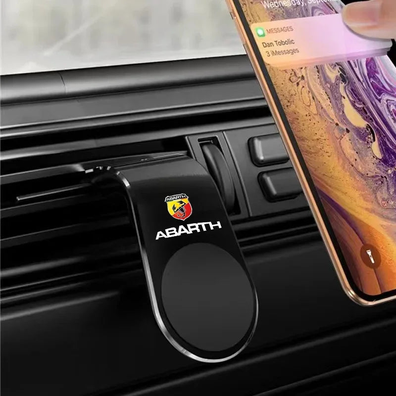 Magnetic Car Phone Holder Air Vent Clip Mount Mobile Cellphone GPS Support For FIAT 500 Grande Stilo Freemont Punto Astra Bravo