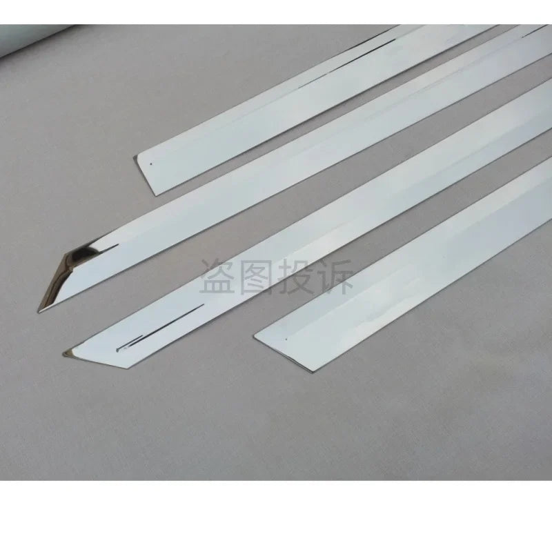 Car Accessories  2013 2014 2015 2016-2017 2018 Body door side anti-collision decorative bright strip For Hyundai SANTA FE IX45
