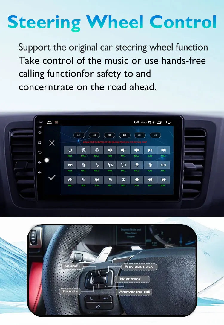 Android15 For Fiat 500 2016 - 2019 Car Radio Multimedia Player Video Navigation Carplay Stereo GPS WIFI DSP Carplay Android Auto