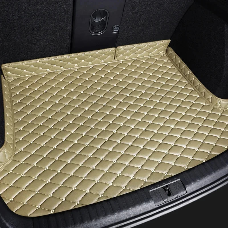 Car Trunk Mats For Hyundai Kona Kauai OS 2018~2022 Waterproof Car Mats Tappetini Auto Car Accessories Interior Car Accessories