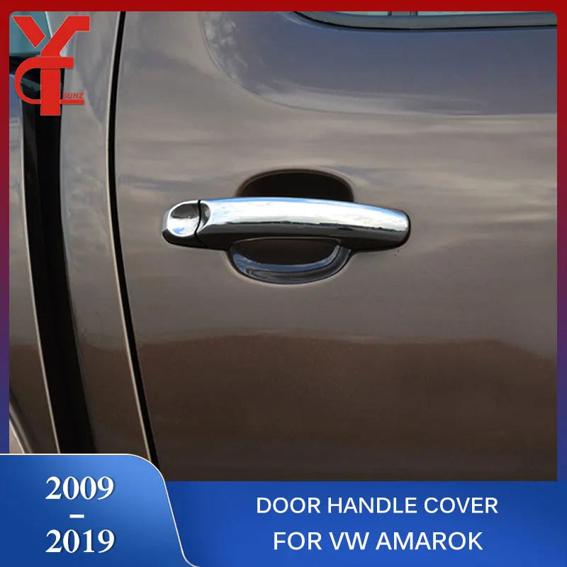 Car Accessories ABS Door Handle Covers Trim For Volkswagen VW Amarok 2009 2010 2011 2012 2013 2014 2015 2016 2017 2018 2019