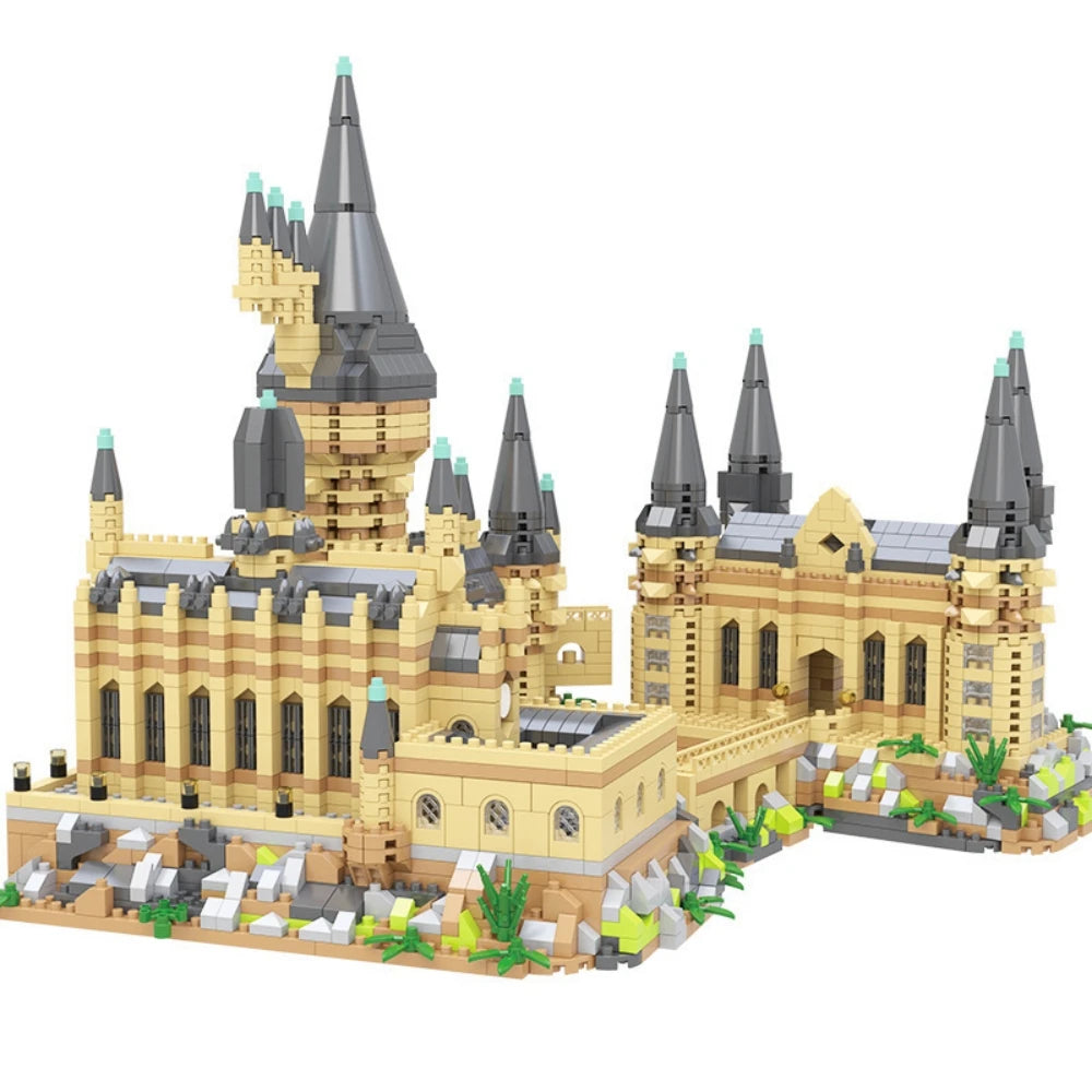 Magic Castle Building Block Set - Creative Assembly Puzzle for Kids, Ideal Birthday & Holiday Gift, Stunning Home Decor