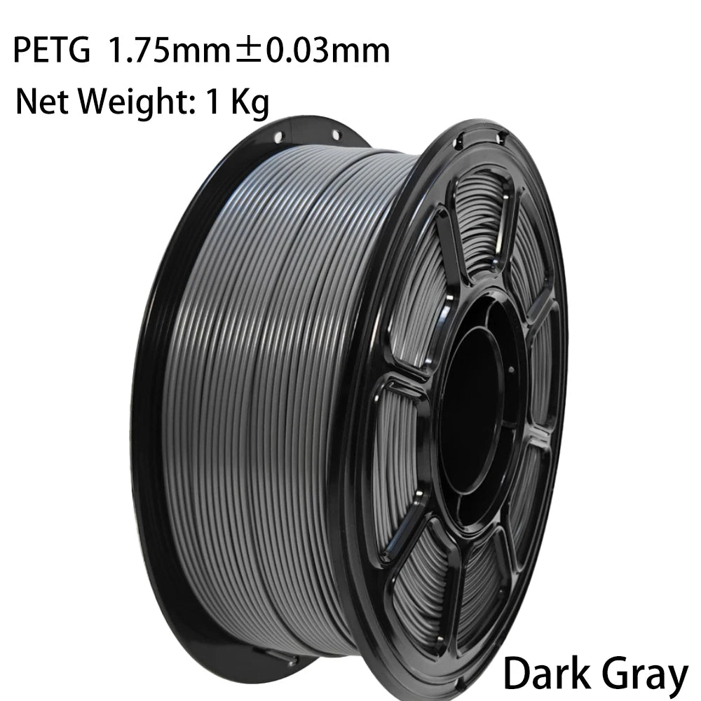 PLA/PETG Colorful 3D Filament Net Weight 1KG High Speed 3D Printer Filament High Flow Speed 3D Printing Mateial Pla 3D Printer