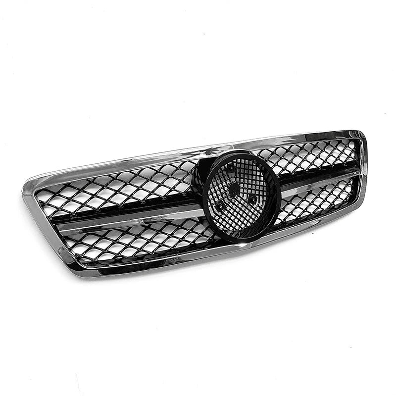 Car Front Grille Grill For Mercedes-Benz C-Class W203 C200 C240 C280 C320 2001-2007 Tuning Accessories ABS Grills
