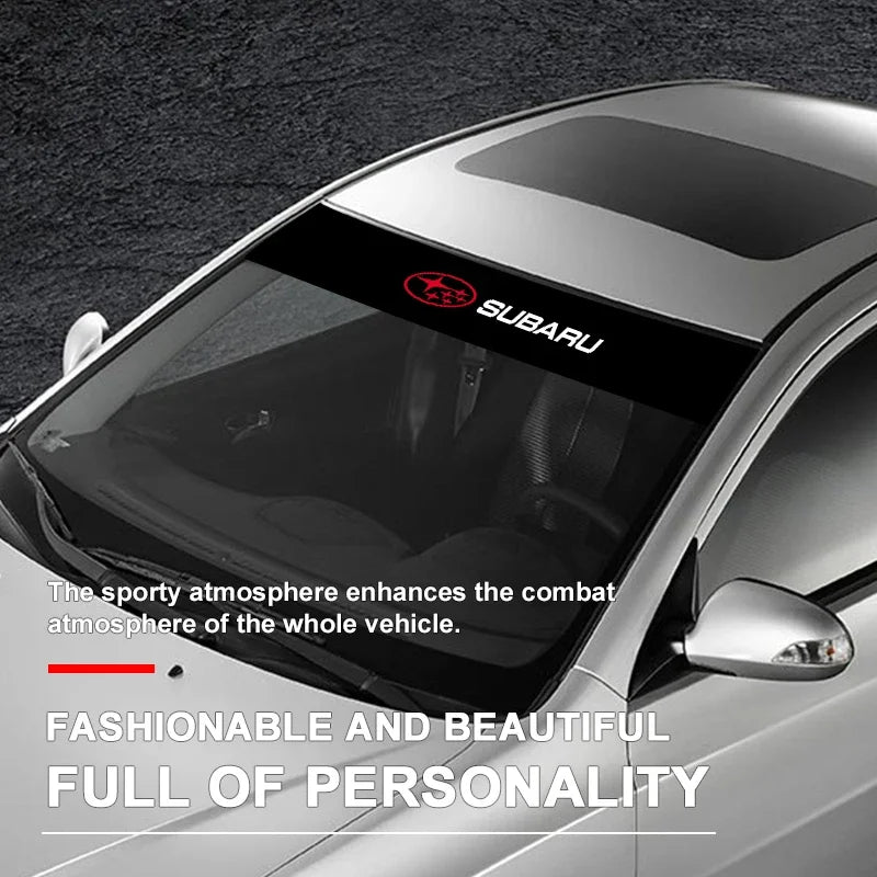Car Front Rear Windshield Decoration Accessories Stickers For Subaru Forester impreza Outback Legacy Tribecacar Car Accessories