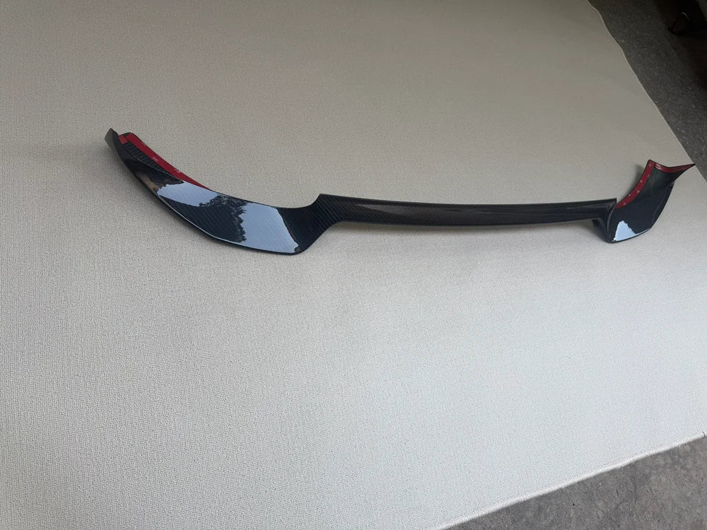 For Fiat, Abbas Fiat 595 Abarth Carbon Fiber, Front Lip, Front Shovel Chin Modification Front Fog Lamp Cover