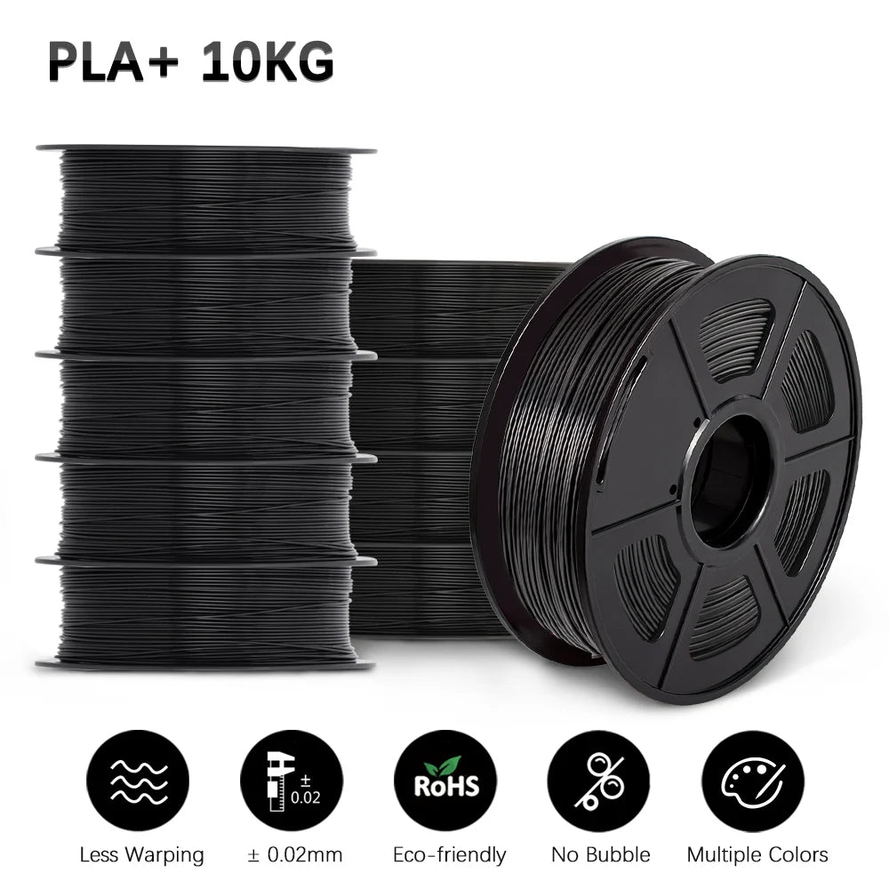 SUNLU 3D Filament PLA/PLA META/PETG/ABS/TPU/PLA MATTE/PLA PLUS 1.75mm 10Roll 1KG/0.5KG 3D Printer Filament for 3D Printer