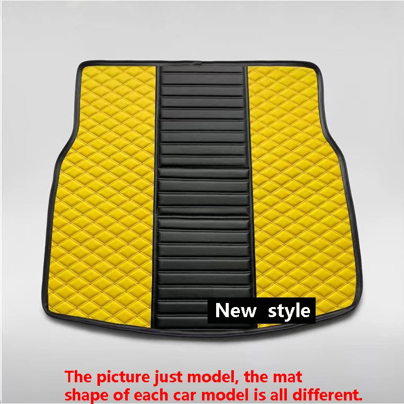 Car Trunk Mats For Hyundai Kona Kauai OS 2018~2022 Waterproof Car Mats Tappetini Auto Car Accessories Interior Car Accessories