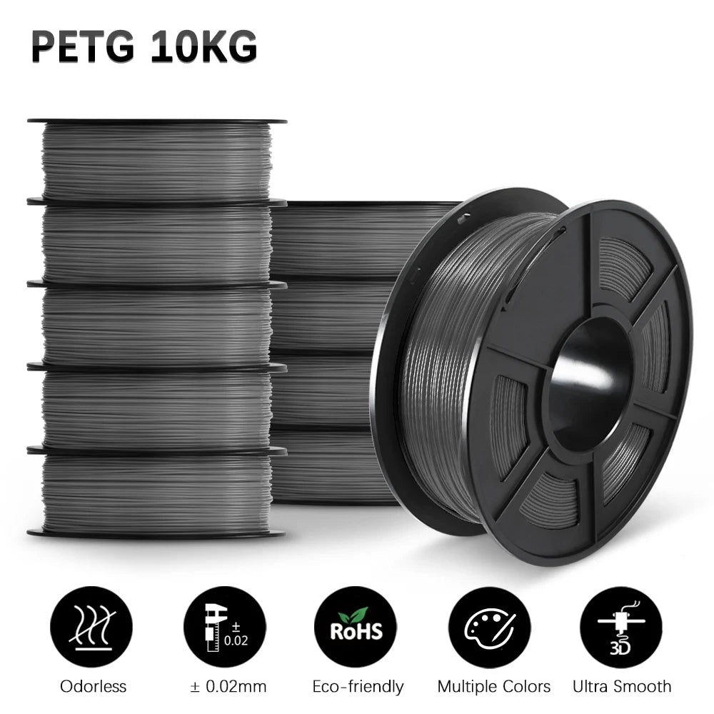 SUNLU 3D Filament PLA/PLA META/PETG/ABS/TPU/PLA MATTE/PLA PLUS 1.75mm 10Roll 1KG/0.5KG 3D Printer Filament for 3D Printer