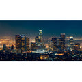 Los Angeles Cityscape New York Manhattan City Skyline Poster Print Canvas Painting Wall Art Architectural Home Decor Mural