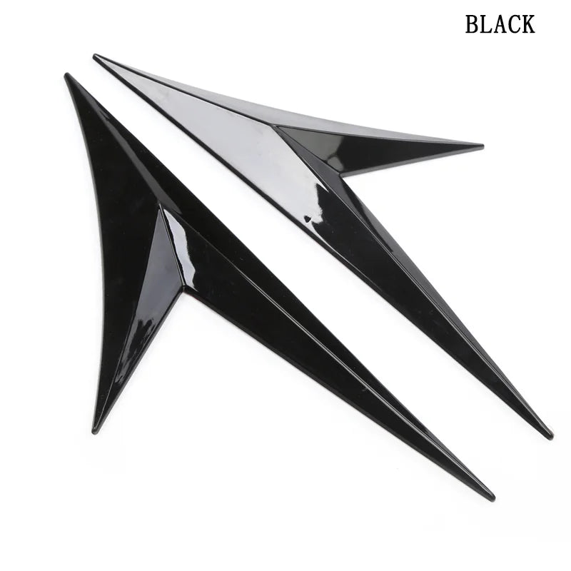 For VW Accessories Goft 4 5 6 7 Gti Car Side Body Fender Door Decor Cover Blade Flank Wing Emblem Badge Auto Tuning Styling