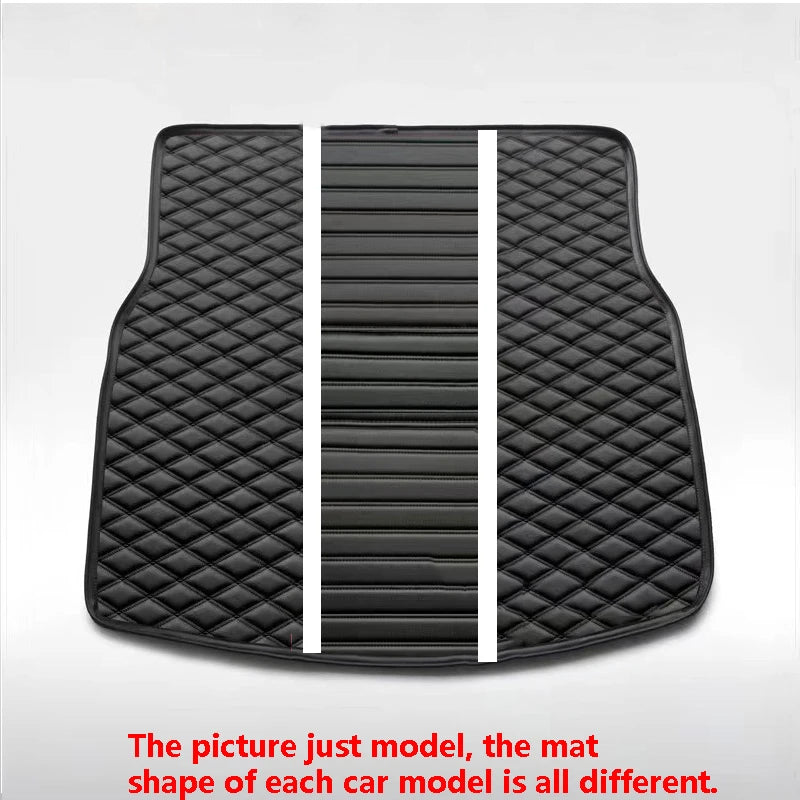 Car Trunk Mats For Hyundai Kona Kauai OS 2018~2022 Waterproof Car Mats Tappetini Auto Car Accessories Interior Car Accessories