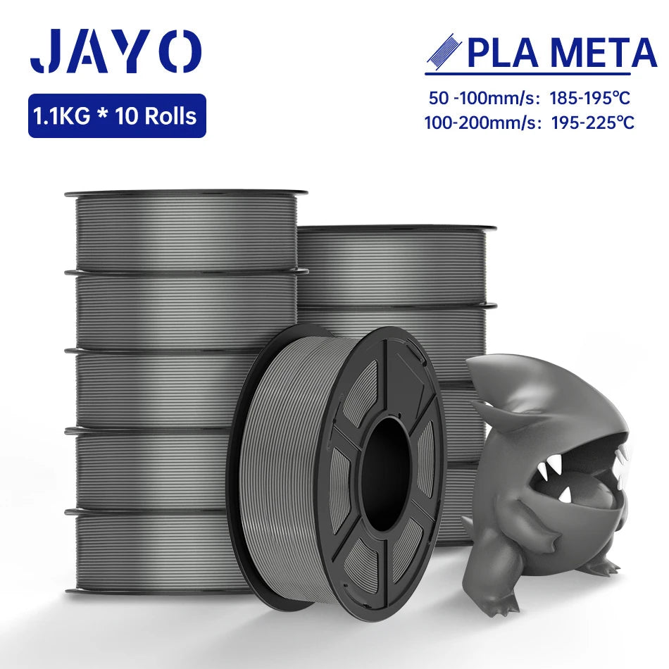 JAYO 3d Filament petg/ pla plus/ pla/PLAMeta /SILK PLA+ 1.75MM PLA 3D Filament for FDM 3D Printer TPU SILK 3D Printing Materials