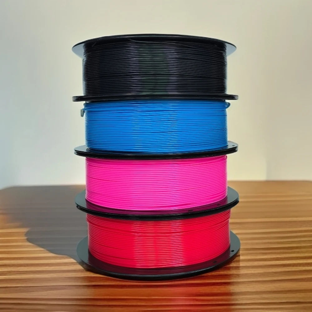 PLA/PETG Colorful 3D Filament Net Weight 1KG High Speed 3D Printer Filament High Flow Speed 3D Printing Mateial Pla 3D Printer