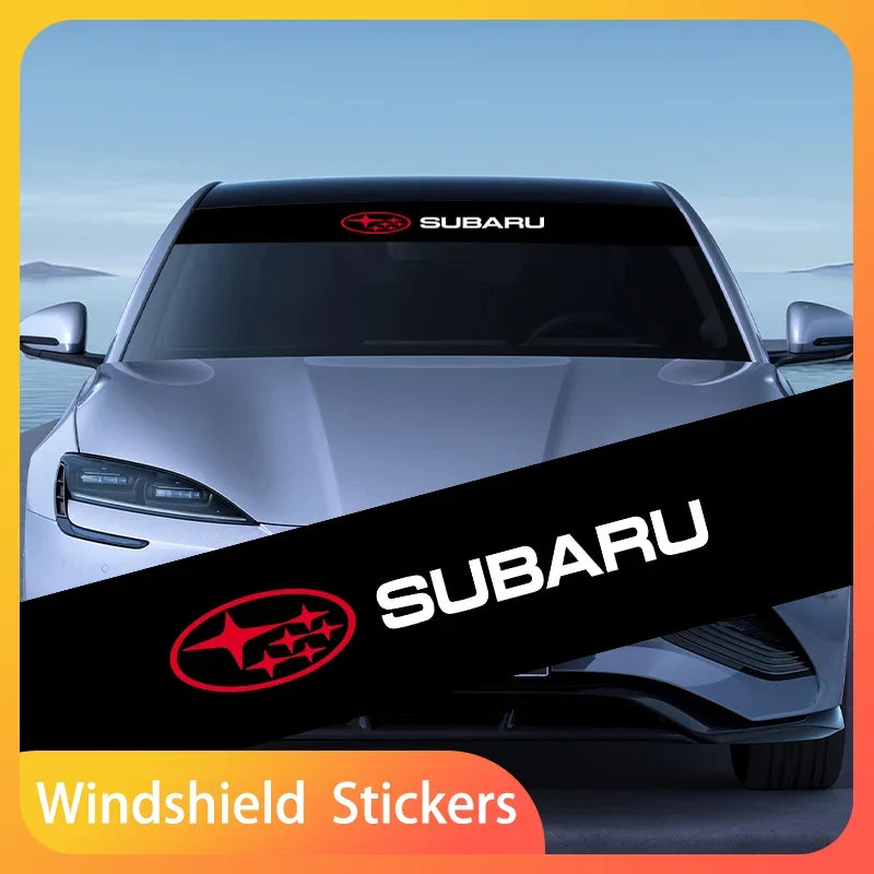 Car Front Rear Windshield Decoration Accessories Stickers For Subaru Forester impreza Outback Legacy Tribecacar Car Accessories