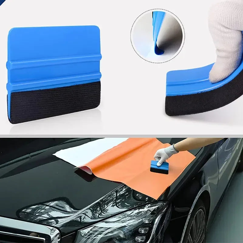 Car Film Wrap Tool Kit Squeegee Set Vinyl Scraper for Vehicle Window Tint Car Accessories Wrapping Tools Car Accessories
