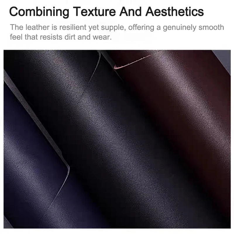 Genuine Leather For Audi A1 A3 8P A4 B9 A5 A6 C7 8S 8W A7 A8 Q3 Q5 Q7 4M S4 S5 S6 S7 S8 RS3 RS6 SQ5 TTS TFSI Car Smart Key Case