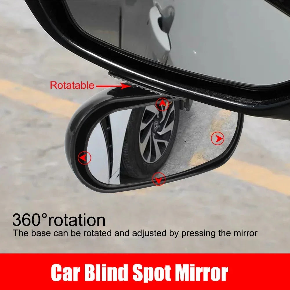 Auto Products New Rear View Auxiliary Mirror Adjustable Reflective Blind Spot mirror Car Accessories Rearview Mirror