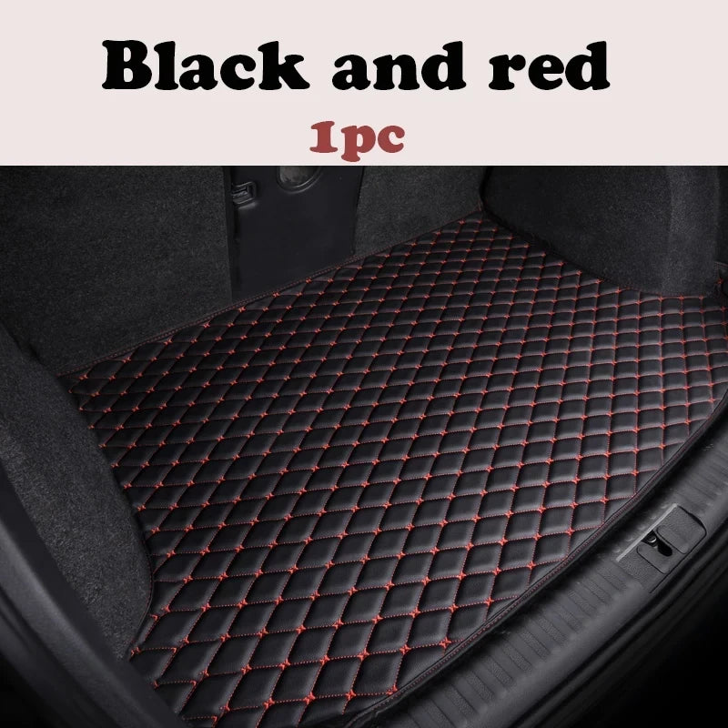 Car Trunk Mats For Hyundai Kona Kauai OS 2018~2022 Waterproof Car Mats Tappetini Auto Car Accessories Interior Car Accessories