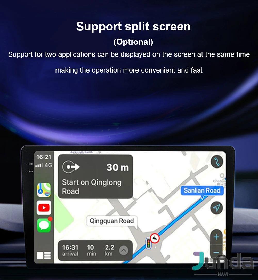Android 15 For Fiat 500X 2014-2020 2K QLED Stereo Car Radio Multimedia Video Player GPS AI Voice CarPlay Head Unit Navigation 4G