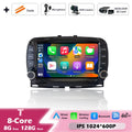 Car intelligent system For FIAT 500 2016-2019 Android 16 Navigation GPS Wireless CarPlay Car Multimedia Screen Head Unit Wifi BT