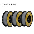 KINGROON 3KG PLA Filament 1.75mm PLA For 3D Printer 1KG per Roll PLA Material for 3D Printing filamento pla 3D Printer Filament