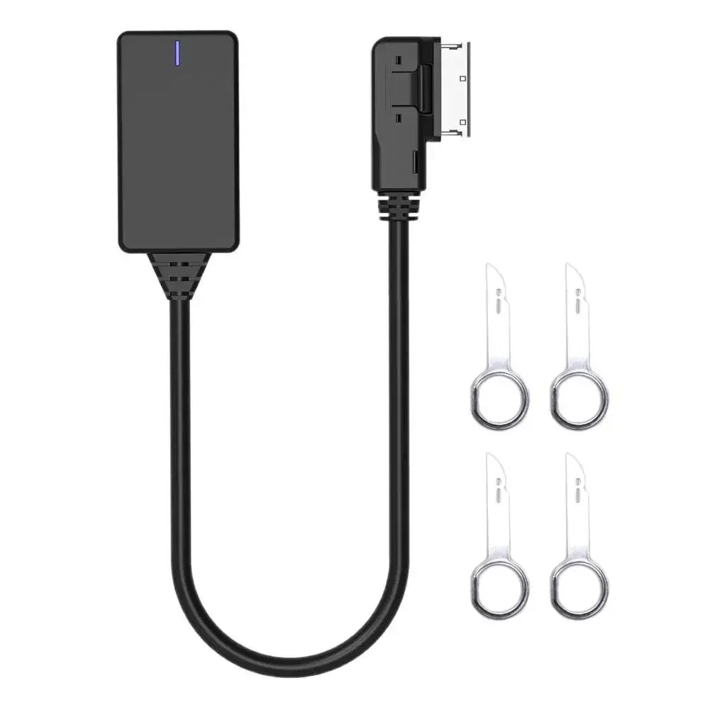 AMI MMI MDI Wireless Aux Bluetooth Adapter Cable Audio Music Auto Bluetooth For Audi A3 A4 B8 B6 Q5 A5 A7 R7 S5 Q7 A6L A8L L1W4