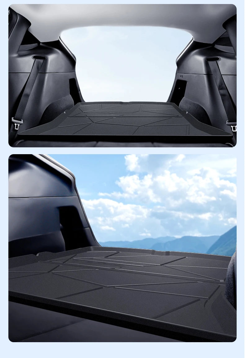 Upgrade TPE Car Rear Trunk Mats Storage Pads Cargo Tray Dustproof Waterproof Protecion Cushion For Audi 2014-2024 2023 2022
