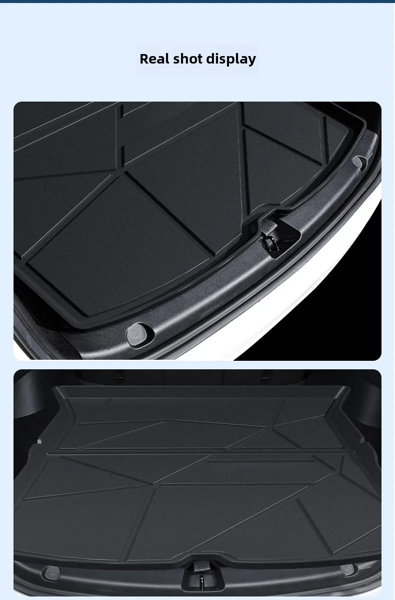 Upgrade TPE Car Rear Trunk Mats Storage Pads Cargo Tray Dustproof Waterproof Protecion Cushion For Audi 2014-2024 2023 2022
