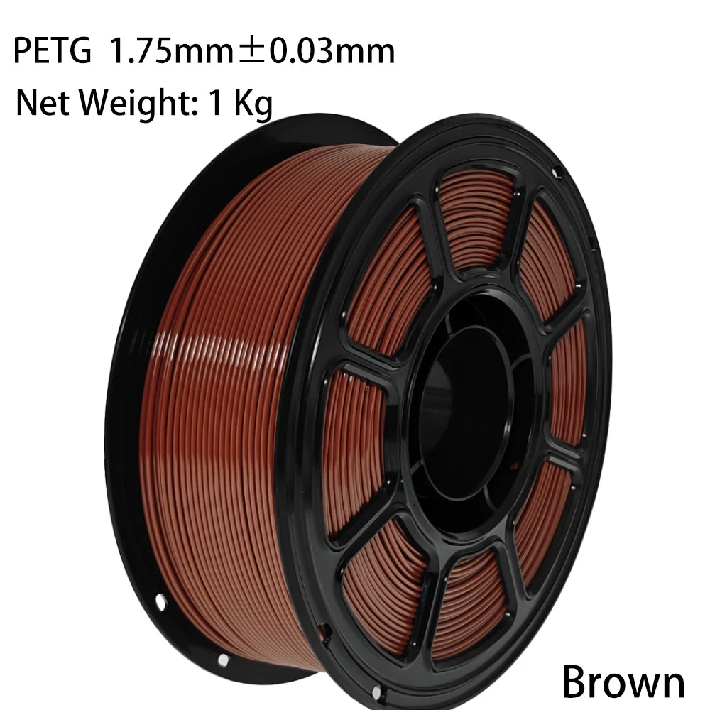 PLA/PETG Colorful 3D Filament Net Weight 1KG High Speed 3D Printer Filament High Flow Speed 3D Printing Mateial Pla 3D Printer