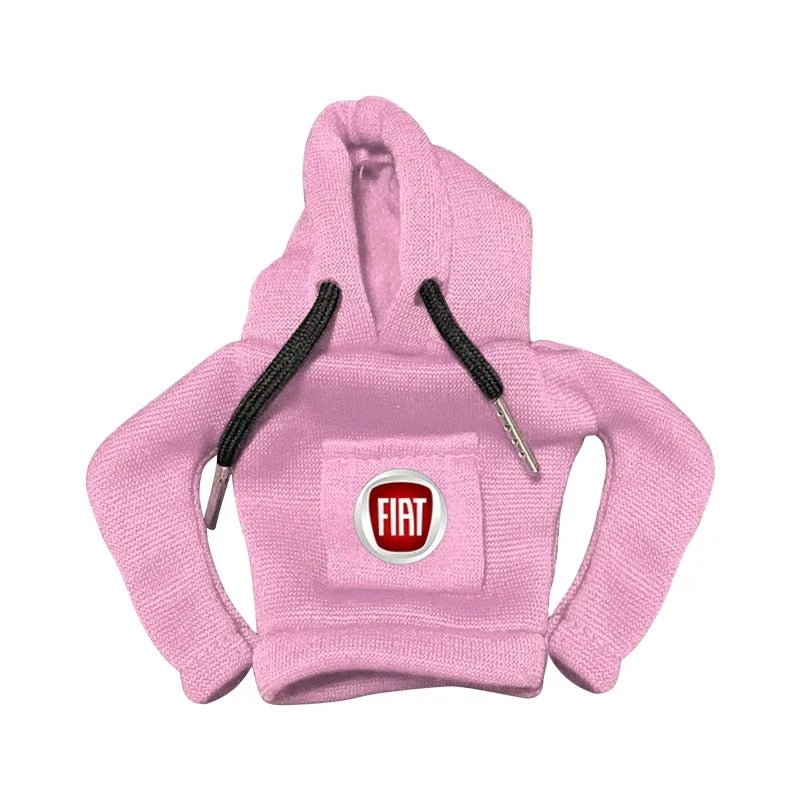 Car Gear Shift Lever Knob Sweatshirt Cover Auto Shift Cover For Fiat Abarth 500 595 124 Becquet Fiat Punto Ducato Palio Grande